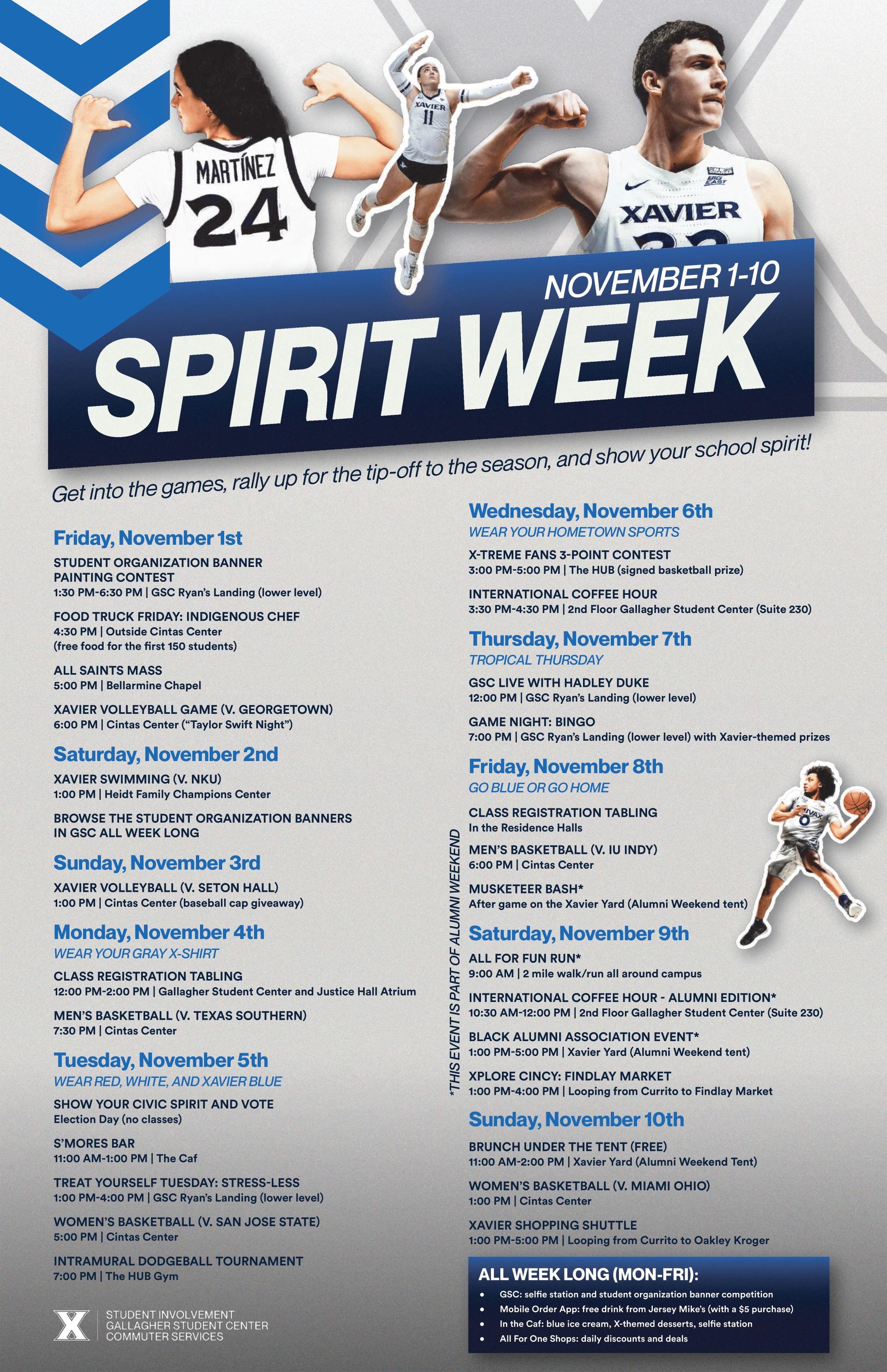 Second Annual Spirit Week Activities 