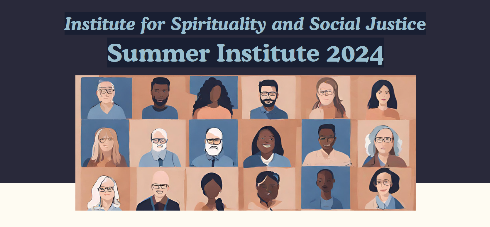 Summer institute for spirituality and social justice 2024