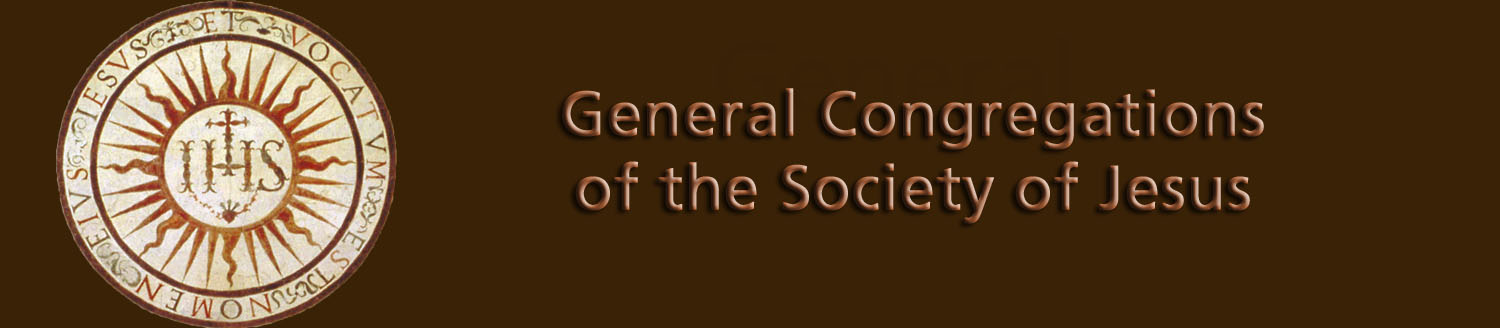 Header General Congregations Of The Society Of Jesus2 
