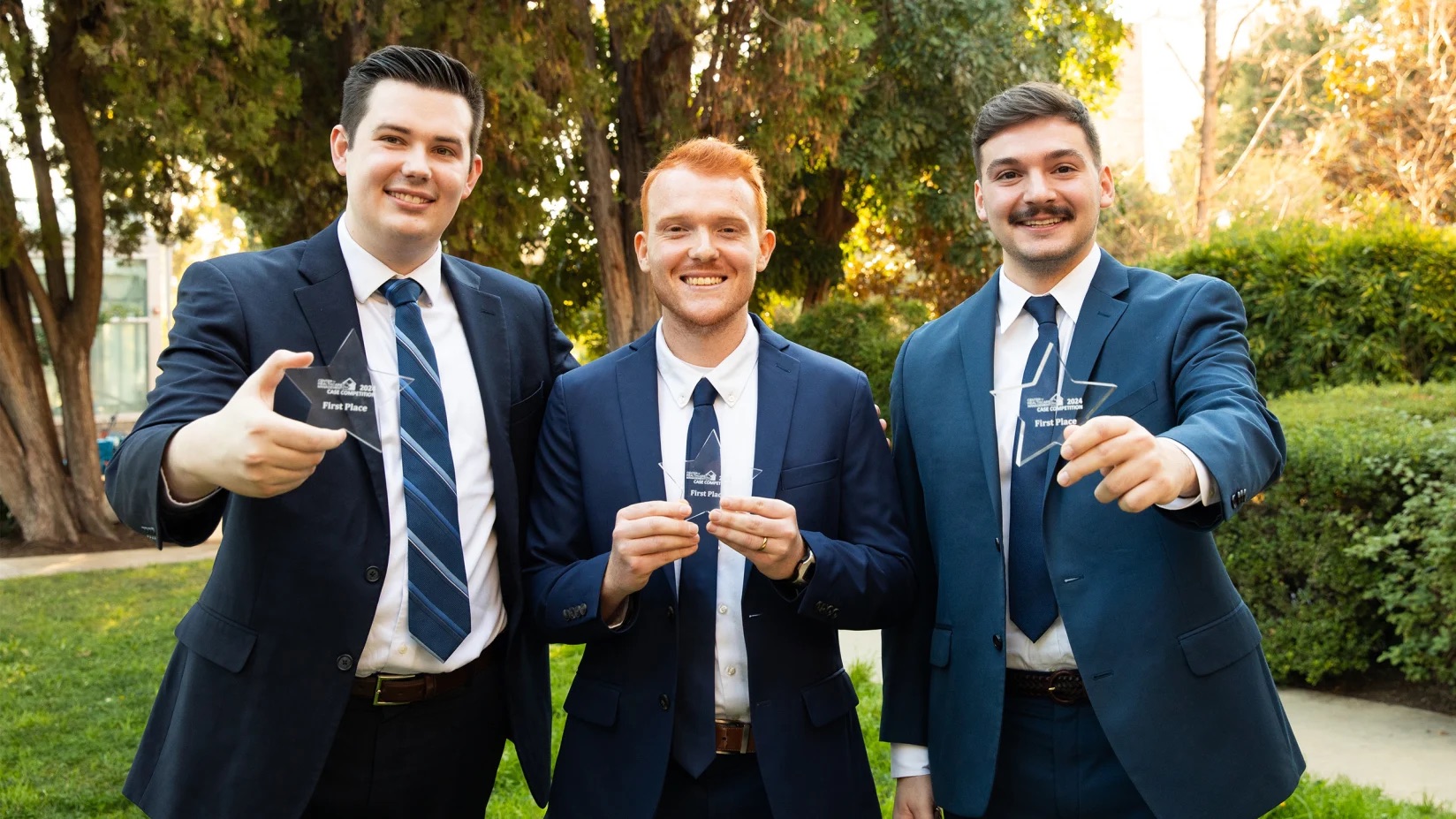 Xavier MHSA Strudents win at 2024 UCLA case competition