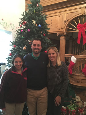 Alumni decorate a children's home.