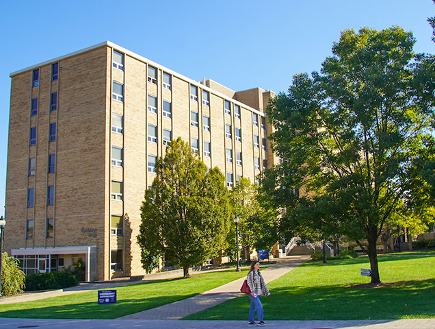 Exterior of Kuhlman Hall